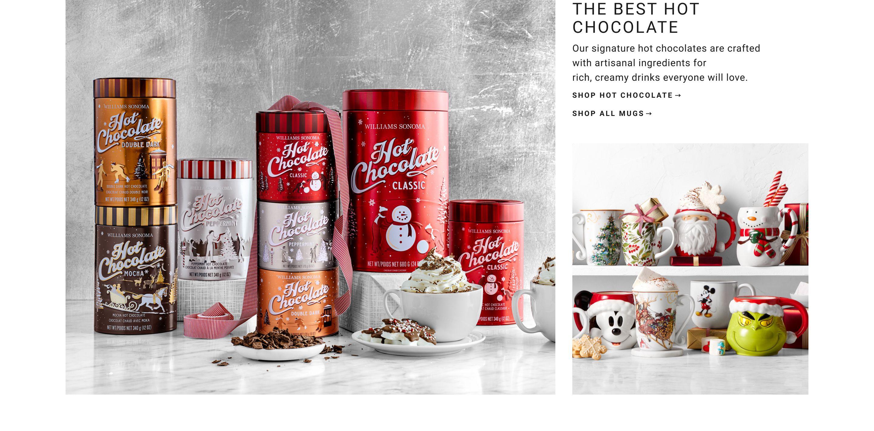 The Best Hot Chocolate | Our signature hot chocolates are crafted with premium ingredients for rich creamy drinks everyone will love.
